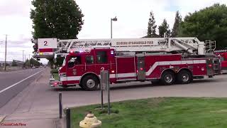 Eugene/Springfield Fire TO2 and M22 responding *9-10-21*