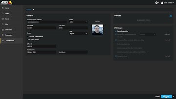 AXIS Case Insight - Creating and managing users