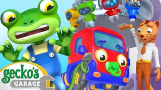 Baby Truck Magnet Madness!! | Gecko's Garage | Trucks For Children | Cartoons For Kids