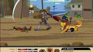 dragonfable: monkey war gameplay
