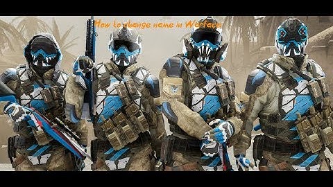 How to change name in Warface