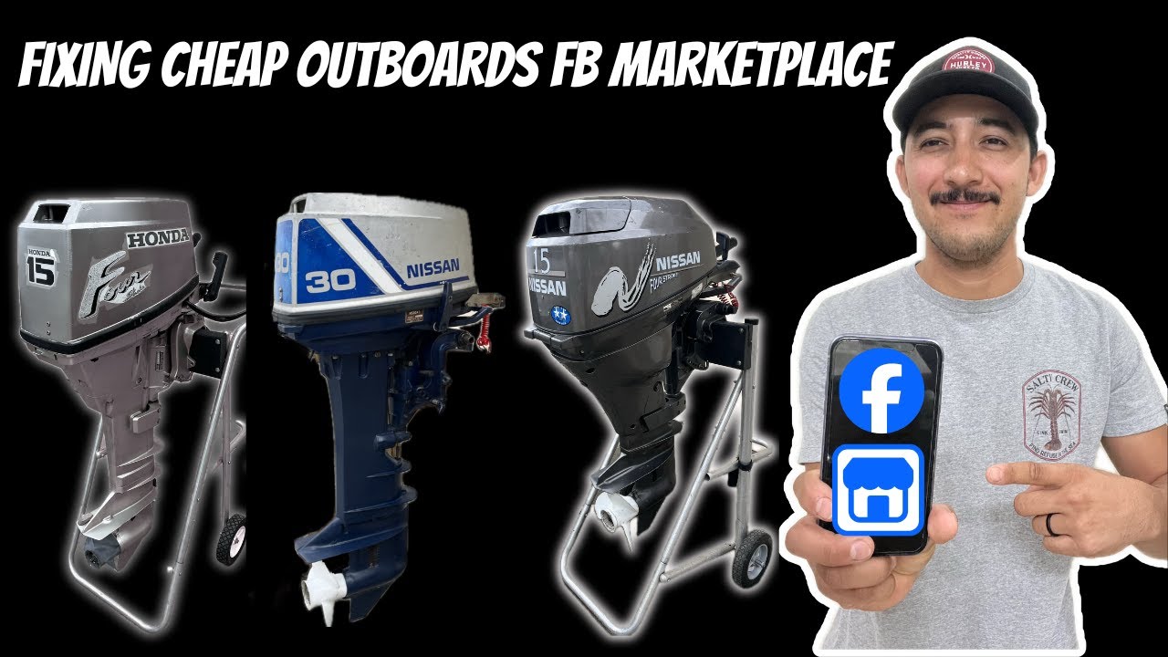 Ремонт дешевых подвесных моторов из Facebook Marketplace