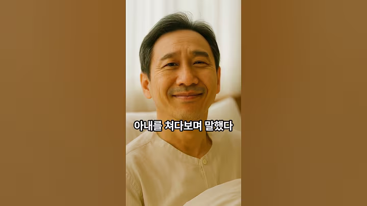남편의 유언  #노후의지혜 #코믹 #유언