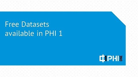 PHI 1 Datasets for Trading