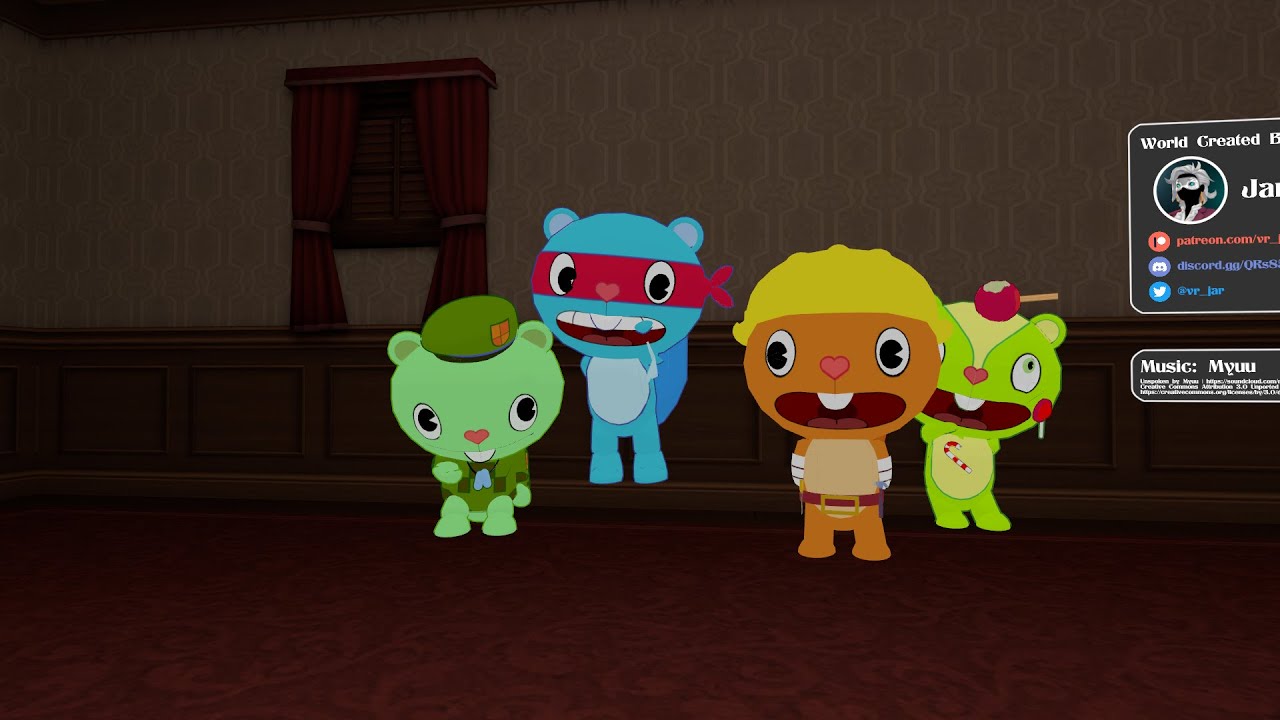 Playing Murder 4 w/Happy Tree Friends PT.2 *FUNNY*