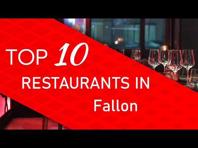 Top 10 best Restaurants in Fallon, Nevada