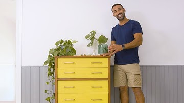 Selleys | Upcycling Projects - How to Modernise an 80s Tallboy with Adam Dovile