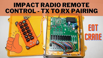 Impact Radio Remote Control Transmitter to Receiver Pairing | Speedocontrols Impact RRC TX to RX