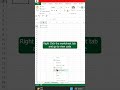 excel Tricks #excel #exceltricks #exceltips