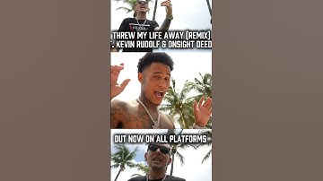 Threw My Life Away Remix Ft @Kevin.Rudolf & @onsightdeeda out now on all platforms 🔥 #music