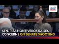 Sen. Risa Hontiveros on Senate shooting, 'Pambabastos na 'yan' | GMA News