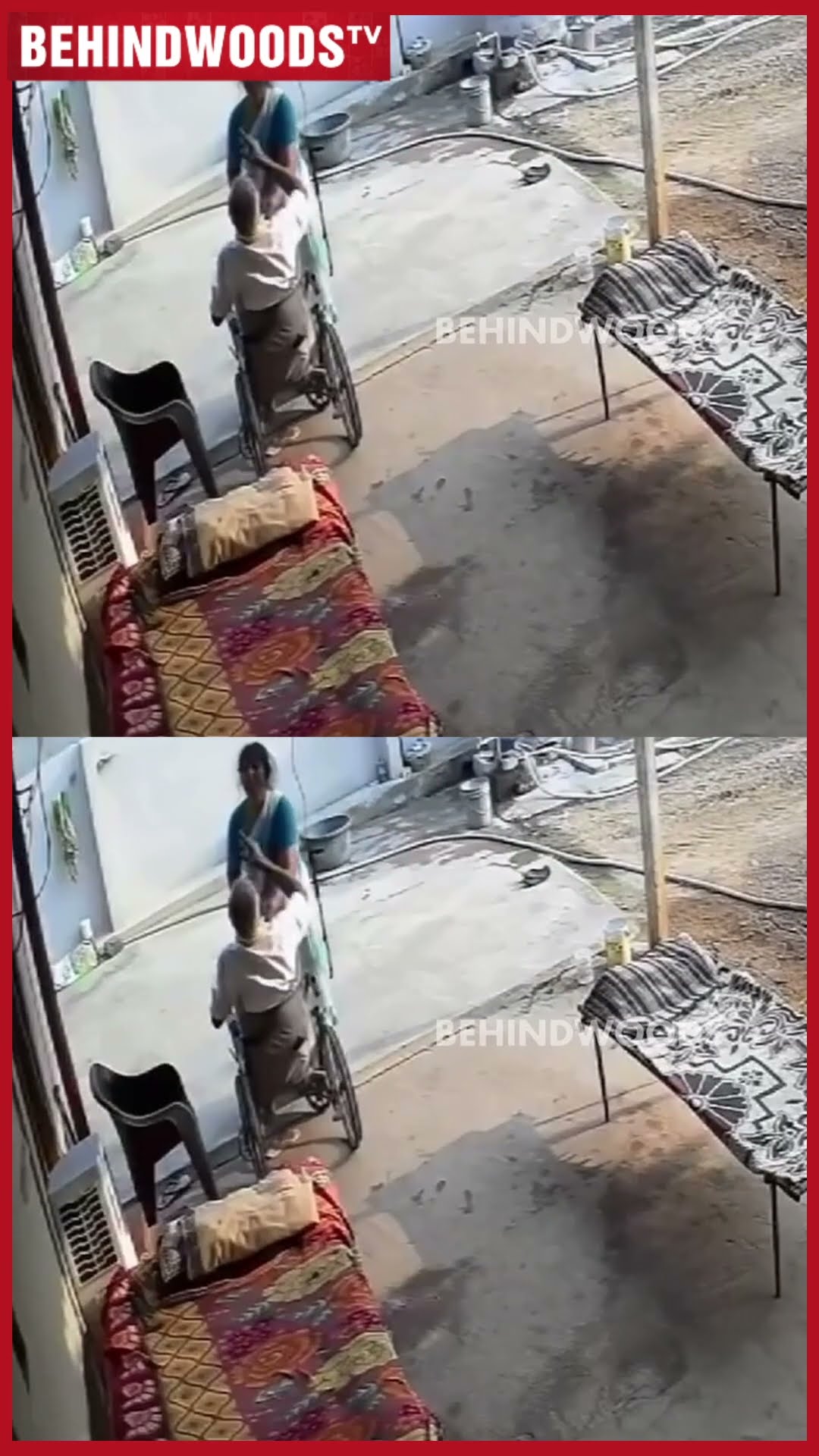 'மருமகளே என்ன அடிக்காத Please ..' ? வயசான மாமனாரை கொடுமை படுத்தும் மருமகள் ?