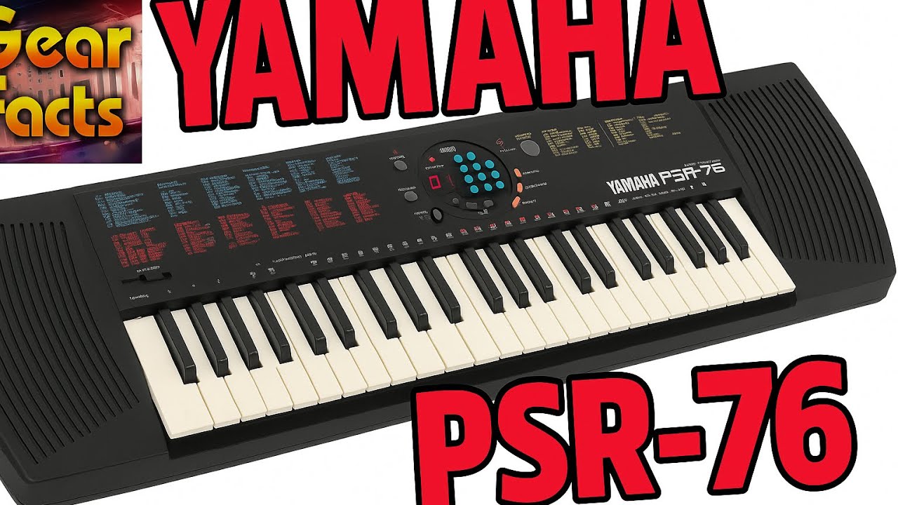 YAMAHA PSR-76 電子キーボード Yamaha PSR-76 demo. Fun if you're not into subtlety. - YouTube