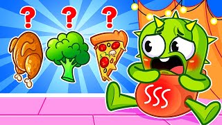 Don't Overeat, 🌮🍕🥪Bubbly tummy Tales| Funny Kids Songs And Nursery Rhymes by Pit & Penny Tales