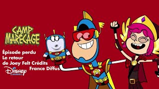 faux Cdan Marcage pisode Perdu Le Retour De Joey Felt Crdits disney Channel France Diffus