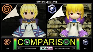 [RPG] Dreamcast vs GameCube (Evolution Worlds) Side by Side Comparison