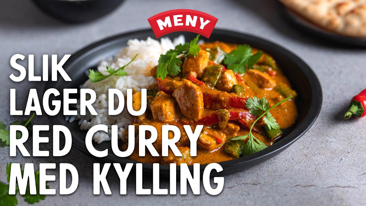 Slik lager du curry med kylling - YouTube