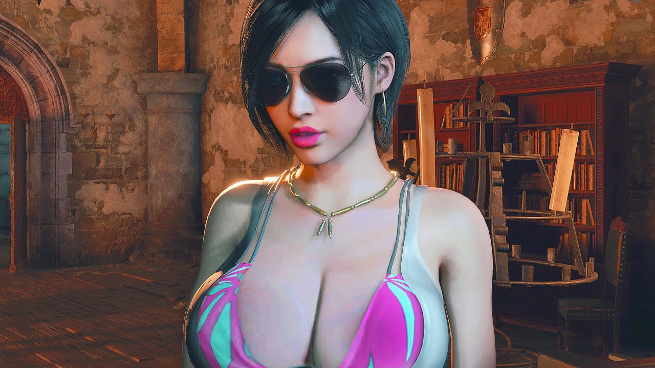 𝐑𝐮𝐥𝐞𝐓𝐢𝐦𝐞 on X: Ada's model in Resident Evil 4 Remake has jiggle  physics for some reason 🤣  / X