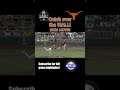 CATCH INTO THE DUGOUT! | #mcws #cws #baseballhighlights #amazingcatch #collegebaseball#texasbaseball