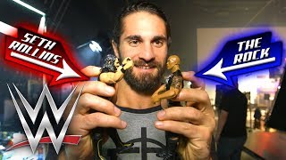 Behind the Scenes with Seth Rollins | WWE Tough Talkers | Mattel Action!