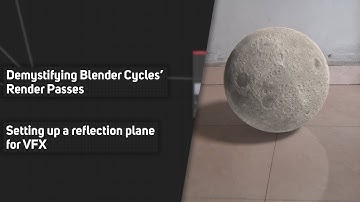 How To Set Up A Reflection Catcher For VFX In Blender