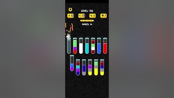 Color Water Sort 3D 136