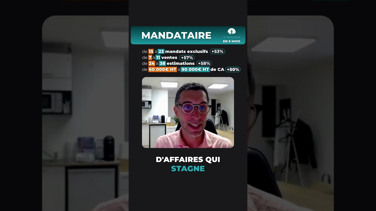 Manager IAD : Sa meilleure année en immobilier grâce au Propulseur 🚀