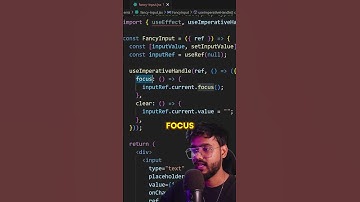 useImperativeHandle in React JS 🔥🔥