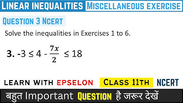 class 11 ch 5 miscellaneous exercise q3 | miscellaneous ex ch 5 class 11 maths q3 | class 11