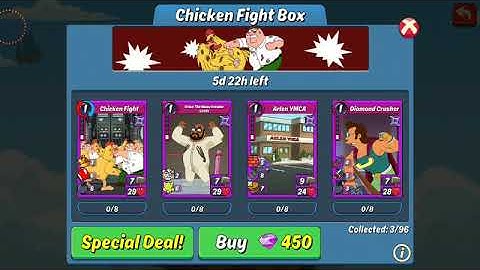 (Animation Throwdown) 10 Pull Chicken Fight Box and Reward Stone Pulls