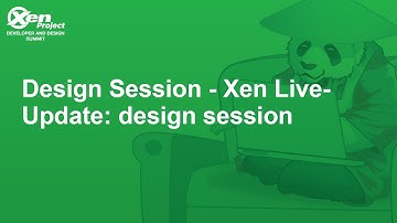 Design Session - Xen Live-Update: design session