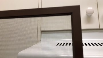 Adding insect screen to a wooden awning window