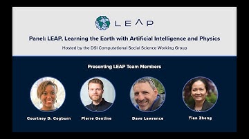 Panel: LEAP, Learning the Earth with Artificial Intelligence and Physics