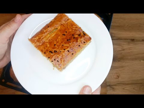 МЯСНОЙ ПИРОГ БЕЗ ЯИЦ! САМЫЙ ВКУСНЫЙ И БЫСТРЫЙ ПИРОГ!
