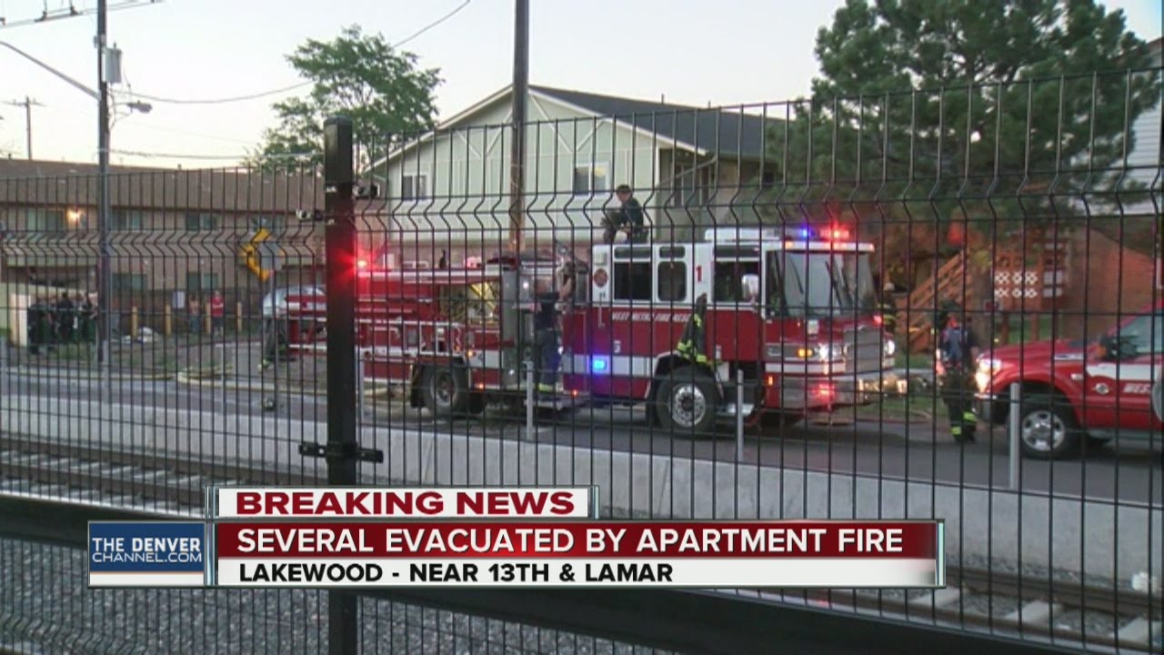 Lakewood apartment fire - YouTube