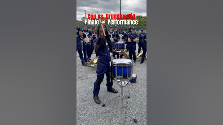 Cop Vs . Drumline Kid Part 3 Finale Performance