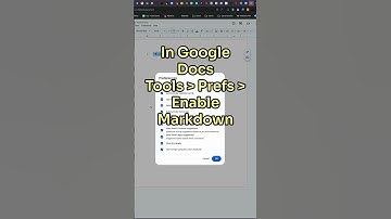 Copy and paste markdown to Google Docs