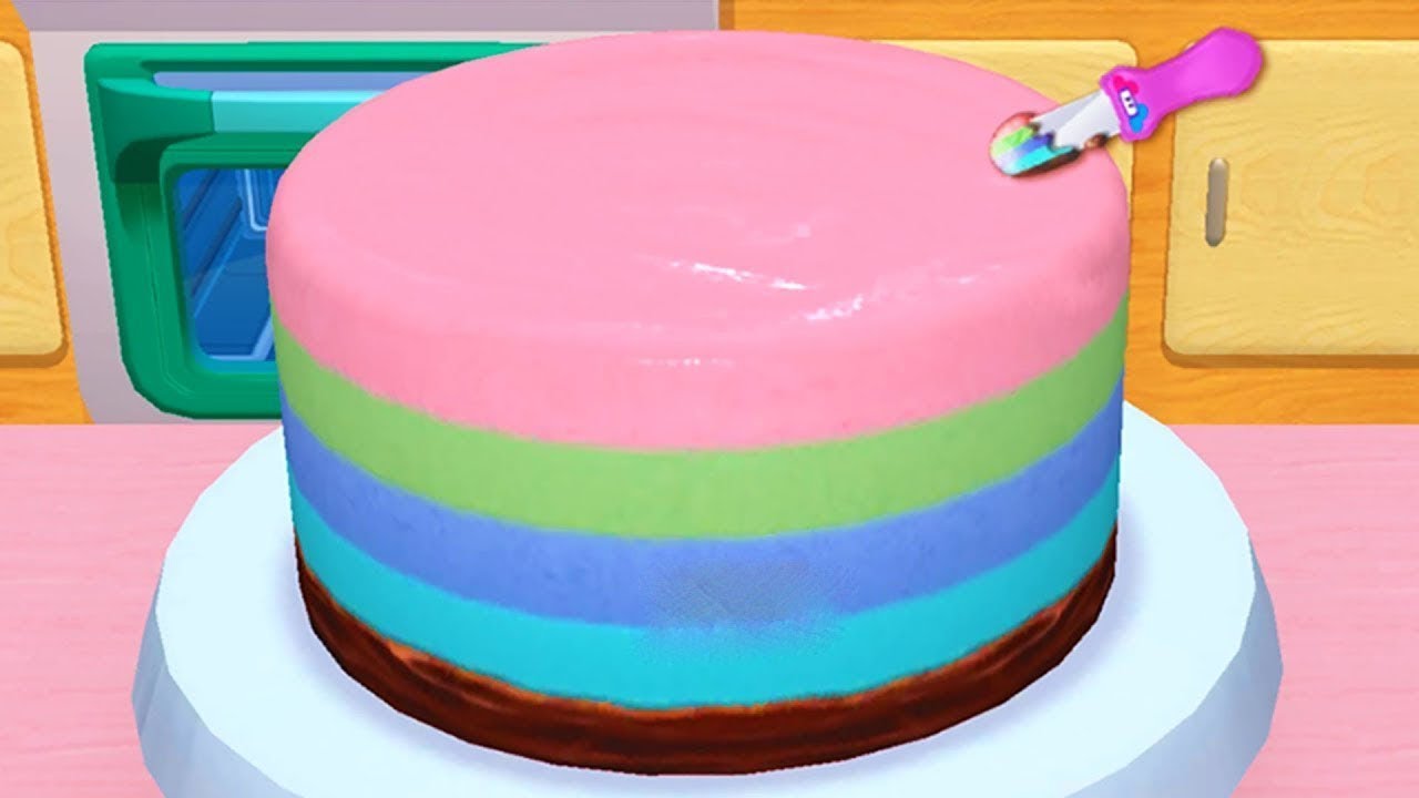 Videos para niños 🍰 Juegos cocina 🍰Pastel cumpleaños🍰 Prepara pastel 🍰 Videos for kids - YouTube