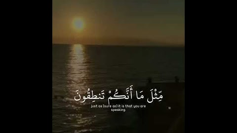 حالات واتس اب القرآن الكريم بصوت القارئ إسلام صبحي