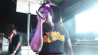 Yung Gordon Performing @ Riding Big CarShow 2021 With Ball Greezy Yung Ace Nardo Wick Khaotic