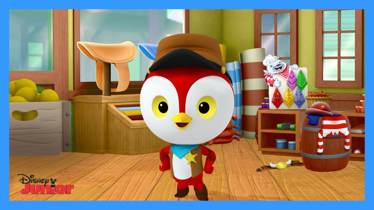 La Sheriff Callie en el Oeste Ayuda a Peck a vestirse (CONCURSO DEL