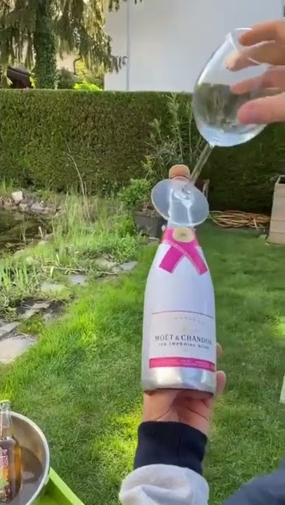 Download lagu Open a bottle of Moet Chandon #sabrage