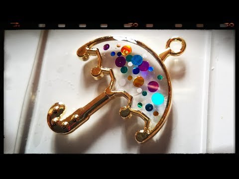 レジン かさ フレーム Part2 シンプル - YouTube