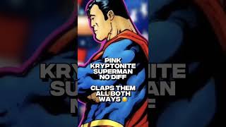 Pink Kryptonite Superman Vs Prime Vs Nooky Man Vs Captain Hero