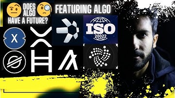🚨 ISO 20022 Crypto 🚨🔥 FEATURING ALGORAND🔥 Does ALGO Have a FUTURE????🫣🫣