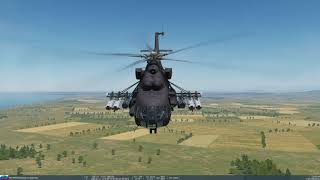 Применение вооружения на вертолете Ми-8 МТВ2 в DCS World