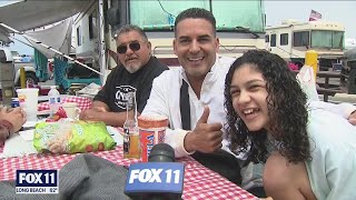 Scores of beach-goers packed SoCal coastline for Memorial Day weekend