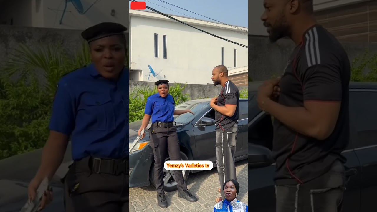 WIFE WITH A BADGE🔥Precious shows Ugo her real life as an officer of the law.