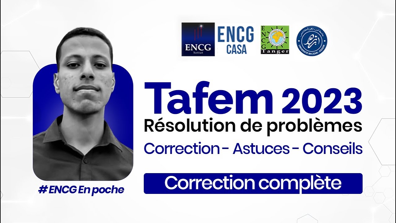 CORRECTION CONCOURS ENCG-2023-Résolution de Problèmes.