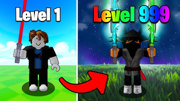 I Went From NOOB To PRO In Saber Simulator Roblox!